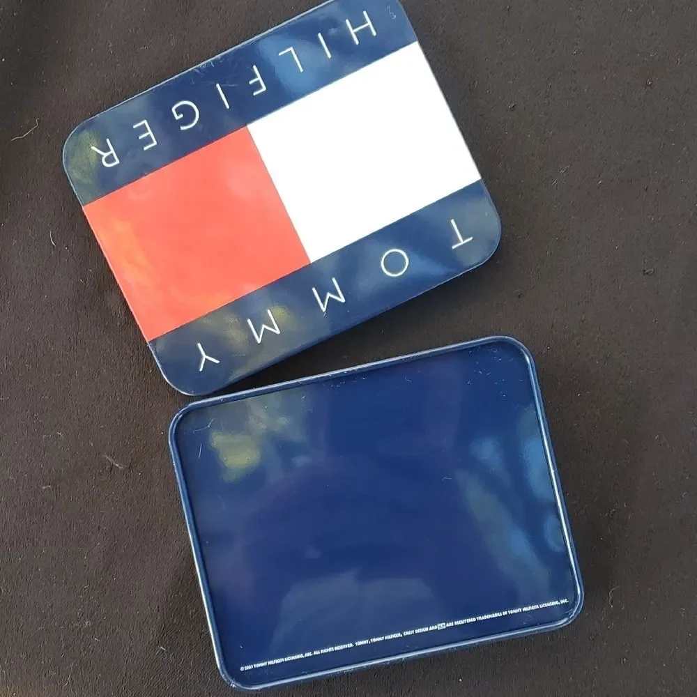 Tommy Hilfiger Red, White, and Blue Tin 🌏5/$10🌏